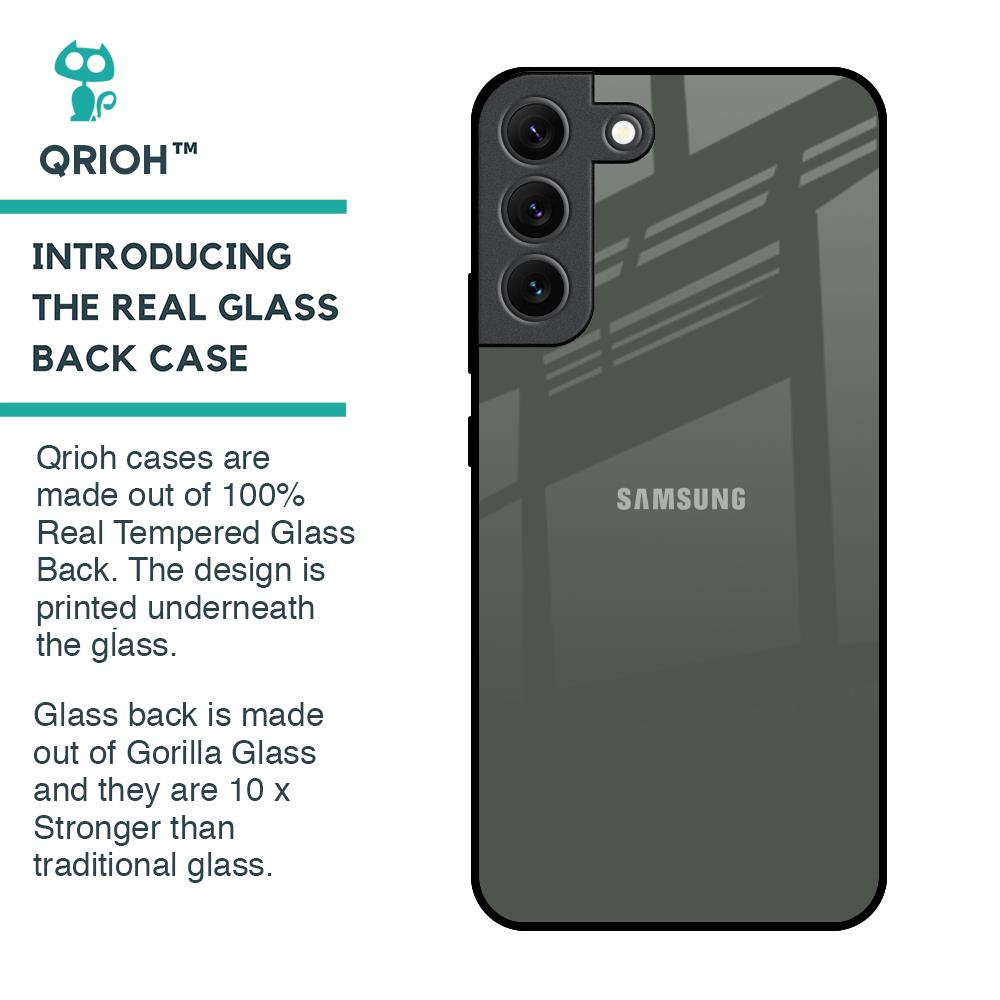 Charcoal Glass Case for Samsung Galaxy S22 5G
