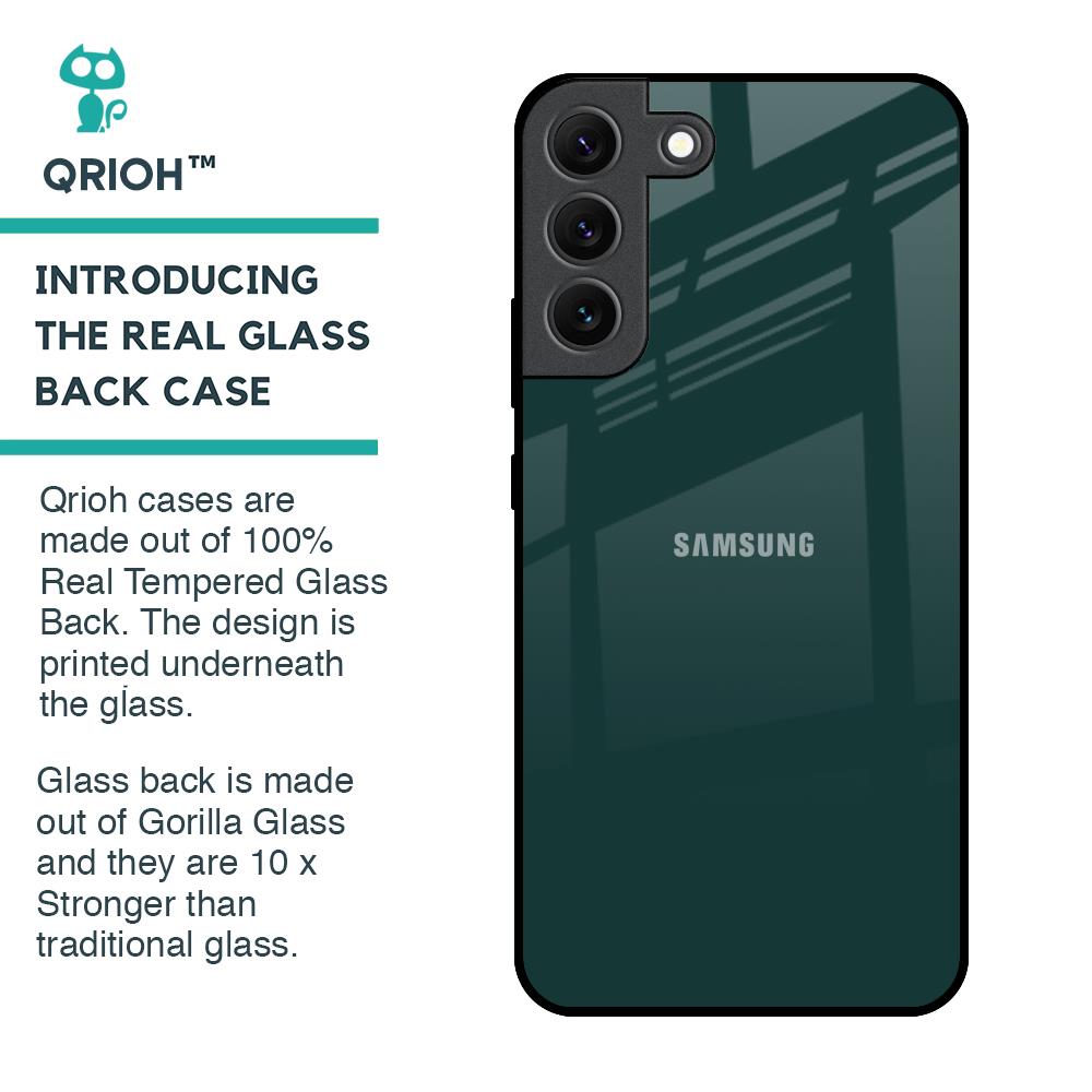 Olive Glass Case for Samsung Galaxy S22 5G