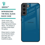 Cobalt Blue Glass Case for Samsung Galaxy S22 5G