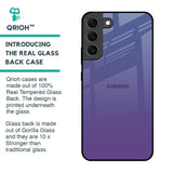 Indigo Pastel Glass Case For Samsung Galaxy S22 5G