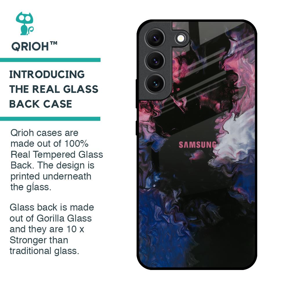 Smudge Brush Glass case for Samsung Galaxy S22 5G