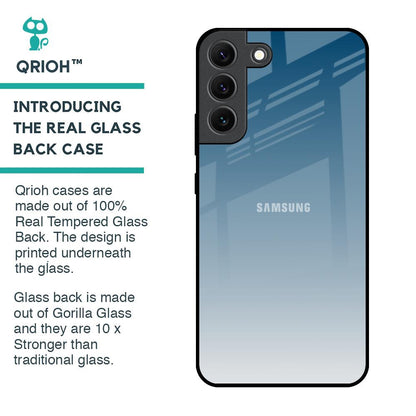 Deep Sea Space Glass Case for Samsung Galaxy S22 5G