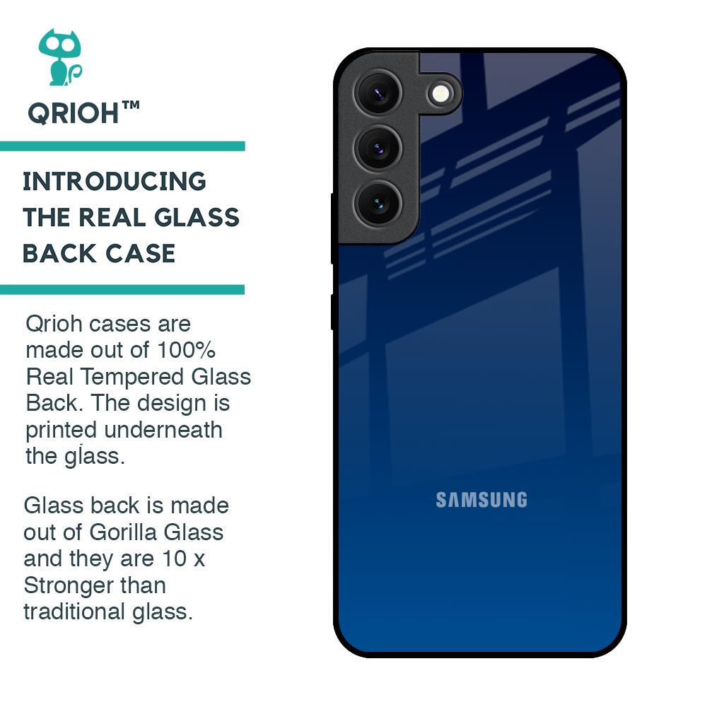 Very Blue Glass Case for Samsung Galaxy S22 5G