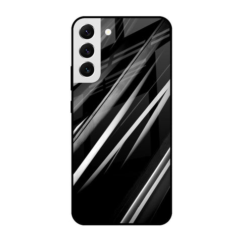 Black & Grey Gradient Samsung Galaxy S22 5G Glass Cases & Covers Online