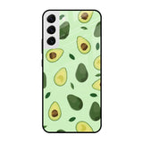 Avocado Green Samsung Galaxy S22 5G Glass Cases & Covers Online