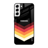 Abstract Arrow Pattern Samsung Galaxy S22 5G Glass Cases & Covers Online