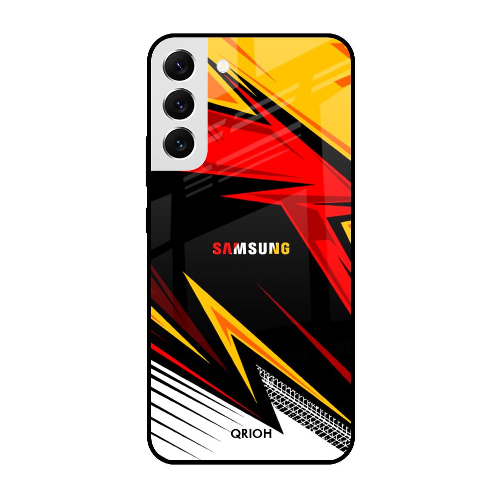 Race Jersey Pattern Samsung Galaxy S22 5G Glass Cases & Covers Online