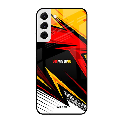 Race Jersey Pattern Samsung Galaxy S22 5G Glass Cases & Covers Online