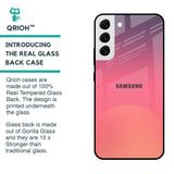 Sunset Orange Glass Case for Samsung Galaxy S22 5G