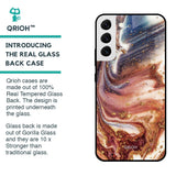 Exceptional Texture Glass Case for Samsung Galaxy S22 5G