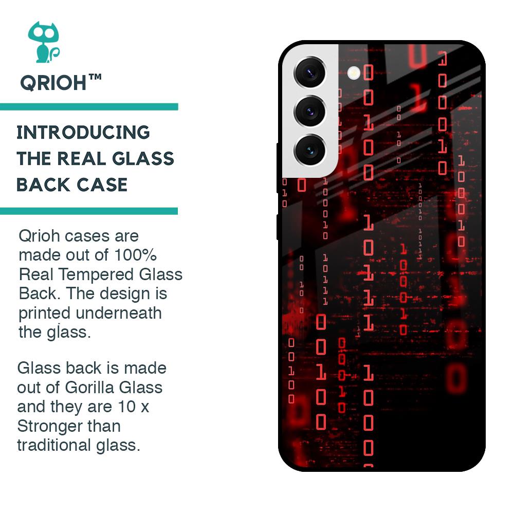 Let's Decode Glass Case For Samsung Galaxy S22 5G