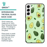 Avocado Green Glass Case For Samsung Galaxy S22 5G