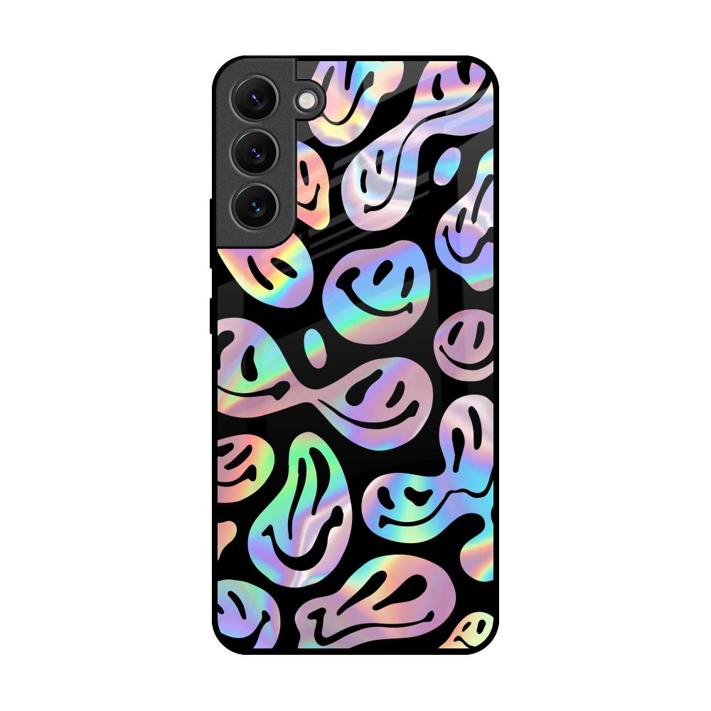 Acid Smile Samsung Galaxy S22 Plus 5G Glass Back Cover Online