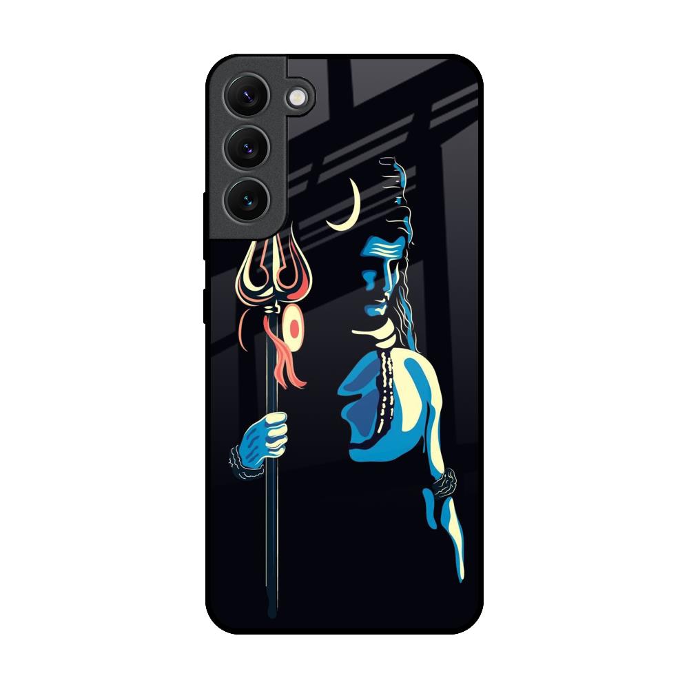 Mahakal Samsung Galaxy S22 Plus 5G Glass Back Cover Online