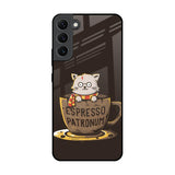 Tea With Kitty Samsung Galaxy S22 Plus 5G Glass Back Cover Online