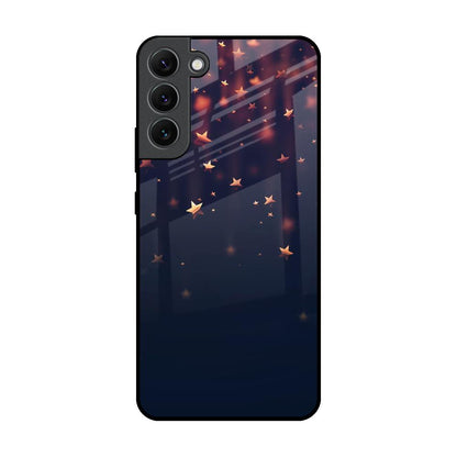 Falling Stars Samsung Galaxy S22 Plus 5G Glass Back Cover Online