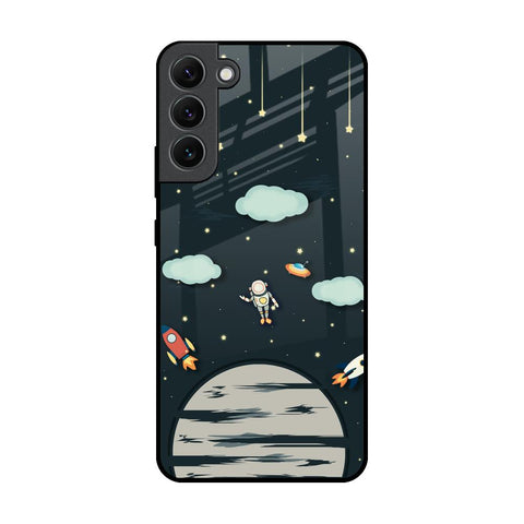 Astronaut Dream Samsung Galaxy S22 Plus 5G Glass Back Cover Online