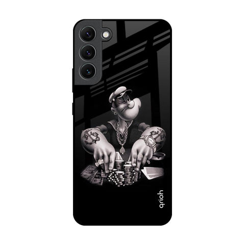Gambling Problem Samsung Galaxy S22 Plus 5G Glass Back Cover Online
