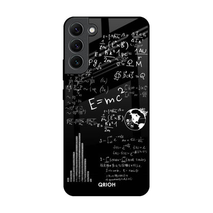 Funny Math Samsung Galaxy S22 Plus 5G Glass Back Cover Online