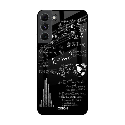 Funny Math Samsung Galaxy S22 Plus 5G Glass Back Cover Online