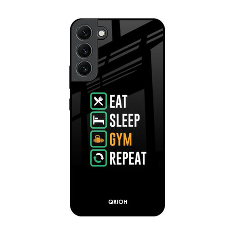 Daily Routine Samsung Galaxy S22 Plus 5G Glass Back Cover Online