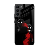 Shadow Character Samsung Galaxy S22 Plus 5G Glass Back Cover Online