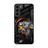 Aggressive Lion Samsung Galaxy S22 Plus 5G Glass Back Cover Online