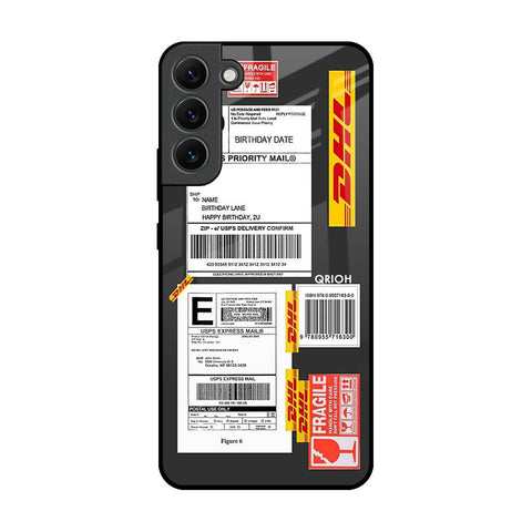 Cool Barcode Label Samsung Galaxy S22 Plus 5G Glass Back Cover Online