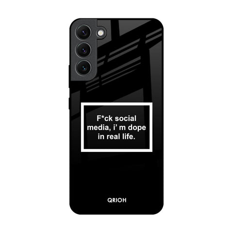 Dope In Life Samsung Galaxy S22 Plus 5G Glass Back Cover Online