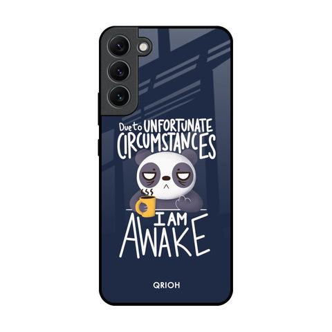 Struggling Panda Samsung Galaxy S22 Plus 5G Glass Back Cover Online