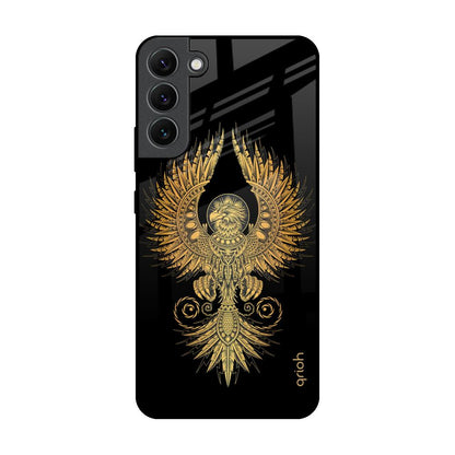 Mythical Phoenix Art Samsung Galaxy S22 Plus 5G Glass Back Cover Online