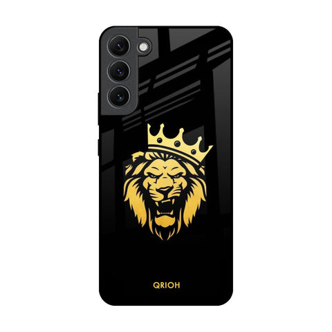 Lion The King Samsung Galaxy S22 Plus 5G Glass Back Cover Online
