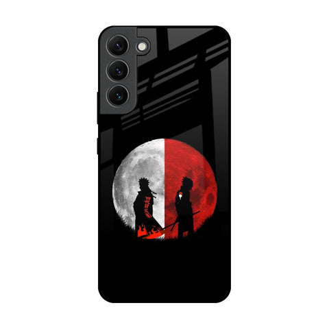 Anime Red Moon Samsung Galaxy S22 Plus 5G Glass Back Cover Online