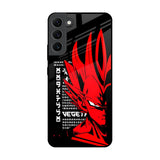 Red Vegeta Samsung Galaxy S22 Plus 5G Glass Back Cover Online