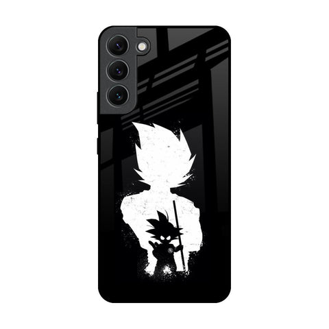 Monochrome Goku Samsung Galaxy S22 Plus 5G Glass Back Cover Online