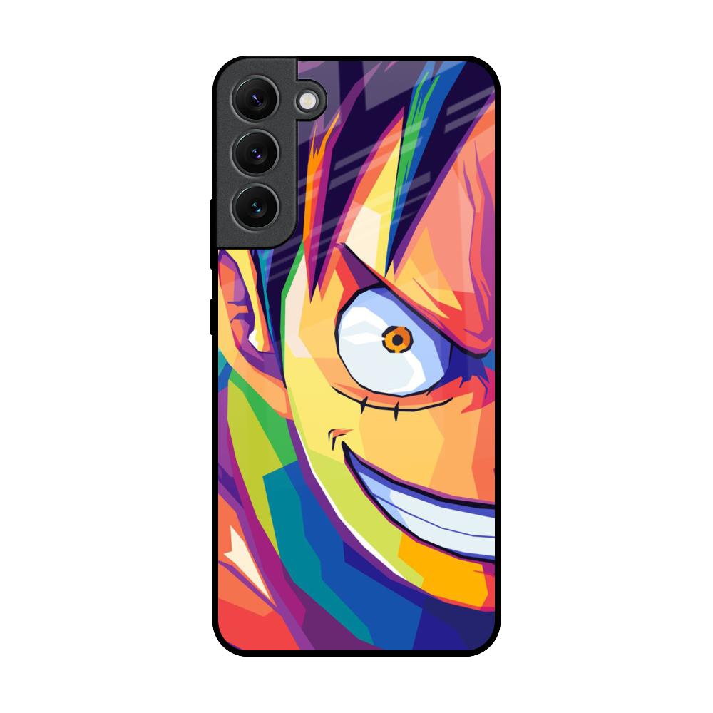 Monkey Wpap Pop Art Samsung Galaxy S22 Plus 5G Glass Back Cover Online