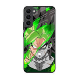 Anime Green Splash Samsung Galaxy S22 Plus 5G Glass Back Cover Online
