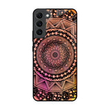 Floral Mandala Samsung Galaxy S22 Plus 5G Glass Back Cover Online