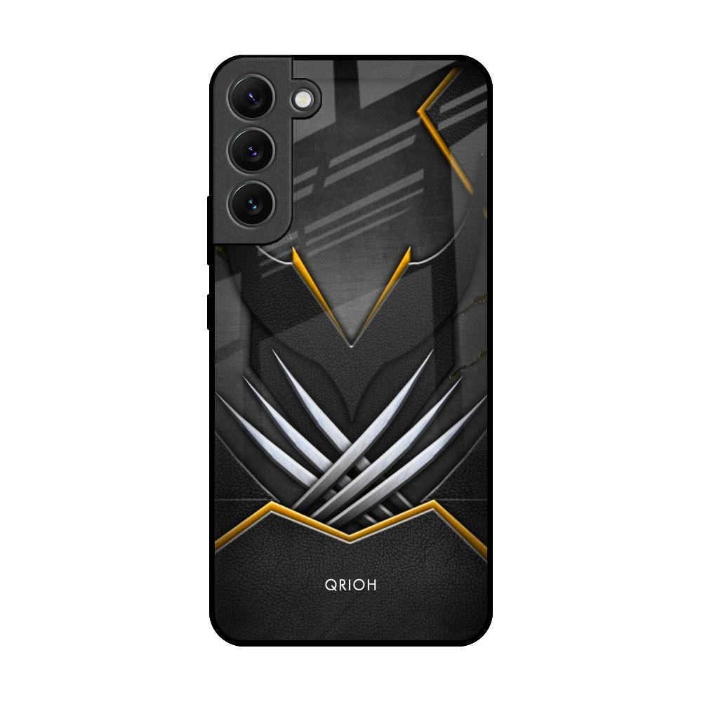 Black Warrior Samsung Galaxy S22 Plus 5G Glass Back Cover Online
