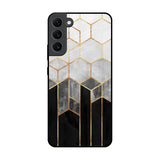 Tricolor Pattern Samsung Galaxy S22 Plus 5G Glass Back Cover Online