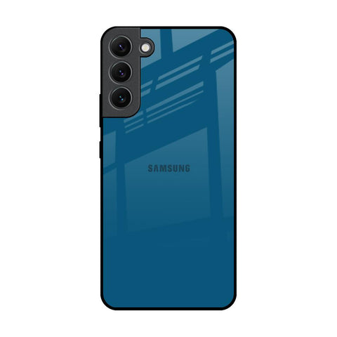 Cobalt Blue Samsung Galaxy S22 Plus 5G Glass Back Cover Online