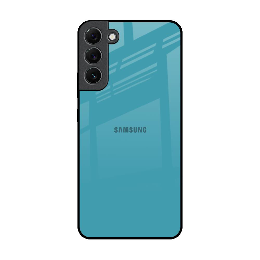 Oceanic Turquiose Samsung Galaxy S22 Plus 5G Glass Back Cover Online