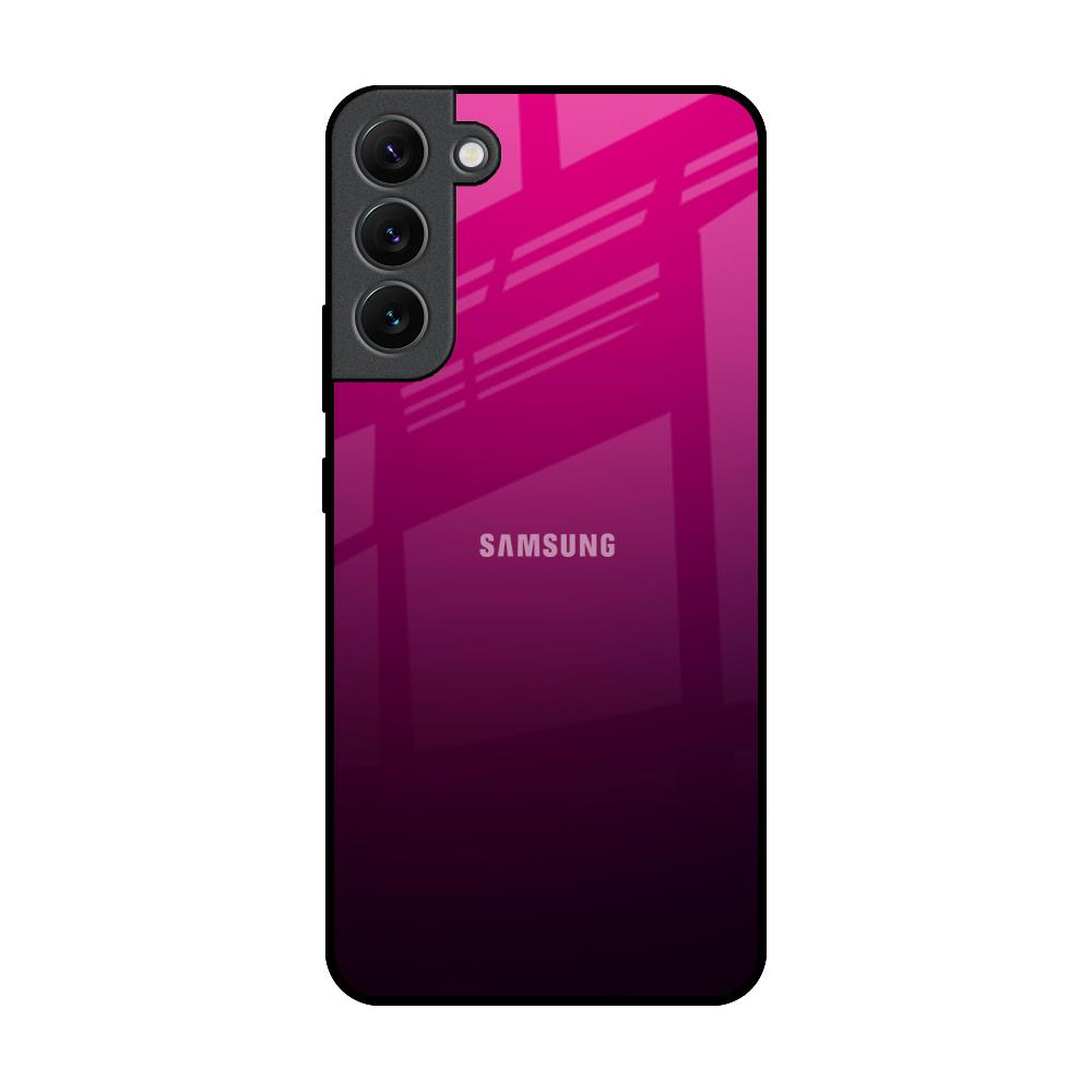 Purple Ombre Pattern Samsung Galaxy S22 Plus 5G Glass Back Cover Online