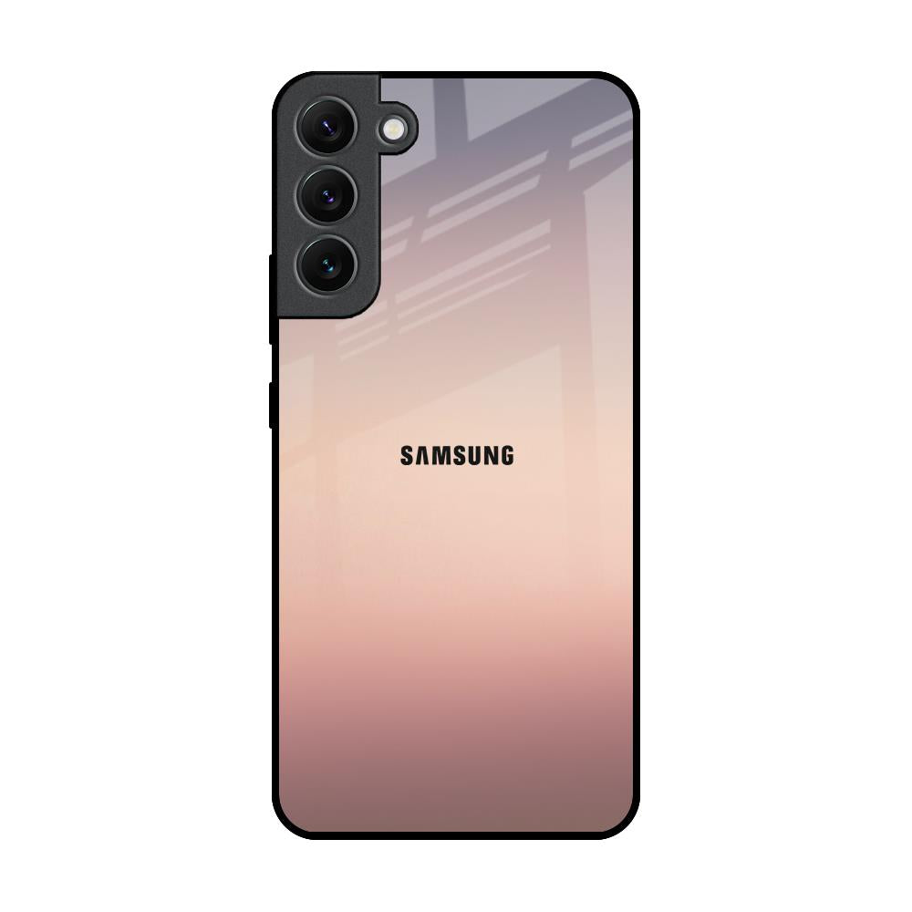 Golden Mauve Samsung Galaxy S22 Plus 5G Glass Back Cover Online