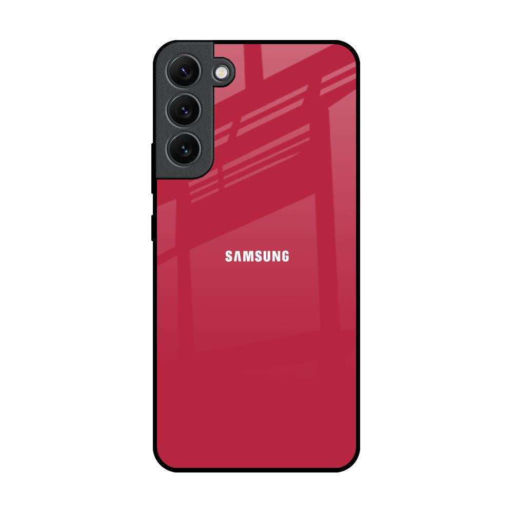 Solo Maroon Samsung Galaxy S22 Plus 5G Glass Back Cover Online
