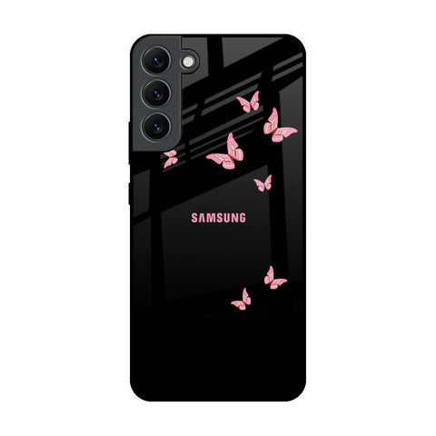 Fly Butterfly Samsung Galaxy S22 Plus 5G Glass Back Cover Online