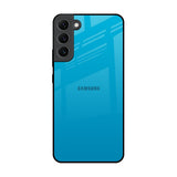 Blue Aqua Samsung Galaxy S22 Plus 5G Glass Back Cover Online
