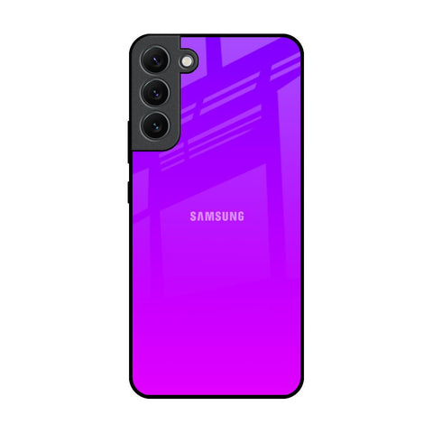 Purple Pink Samsung Galaxy S22 Plus 5G Glass Back Cover Online