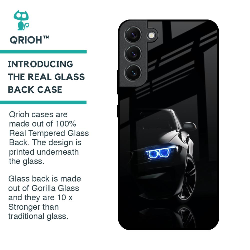 Car In Dark Glass Case for Samsung Galaxy S22 Plus 5G