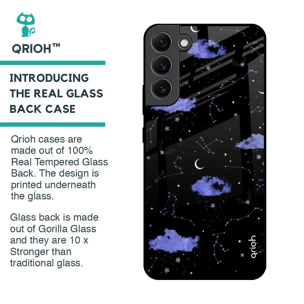 Constellations Glass Case for Samsung Galaxy S22 Plus 5G